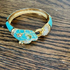 Vintage Noir panther bracelet